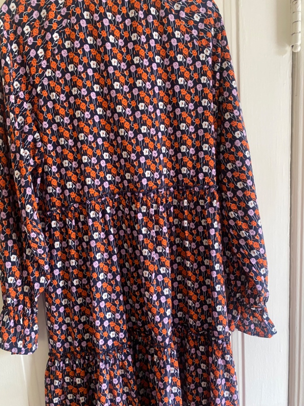 Y.A.S. Vella printed tiered maxi dress in multi - Picture 4 of 13
